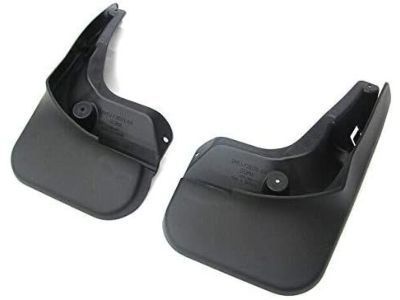 Ford BM5Z-16A550-B Splash Guards - Molded Rear Pair, For 4 - Door, No Logo