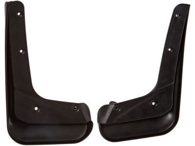 Ford AM5Z-16A550-A Splash Guards - Molded, Black, Front Pair