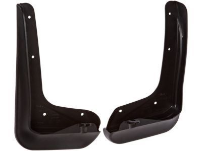 Ford AM5Z-16A550-A Splash Guards - Molded, Black, Front Pair