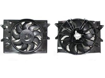 2001 Lincoln LS Engine Cooling Fan - 6W4Z-8C607-A