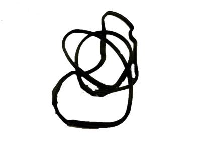 Mercury 7T4Z-7F396-A Side Cover Gasket