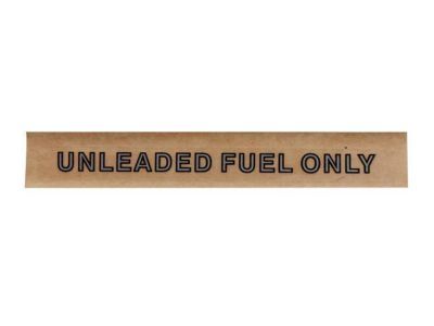 Ford D7OZ-9A095-A Fuel Label