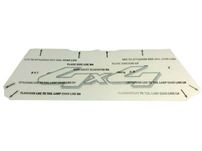 Ford 4L3Z-9925622-EAA Name Plate