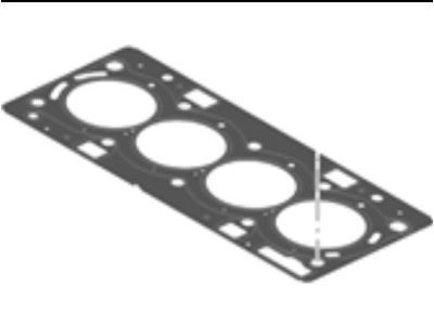 Ford BM5Z-6051-A Gasket - Cylinder Head