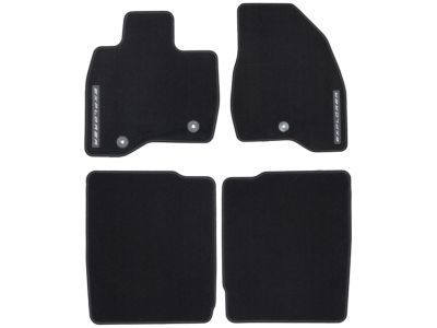 Ford HB5Z-7813300-AA Floor Mats - Carpeted, 4-Piece, Black