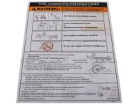 Ford 5R3Z-17A083-AA Decal Ford 5R3Z-17A083-AA Decal