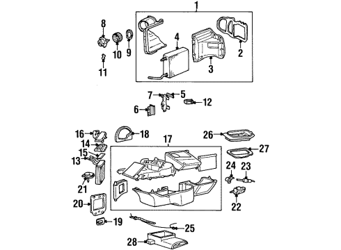 Ford YW1Z-19E616-BA Motor Assembly