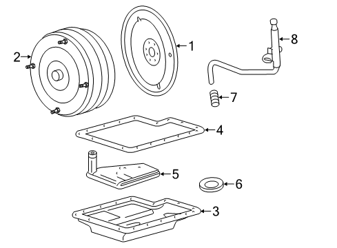 Ford FL3Z-7000-ERM Reman Automatic Transmission Assembly