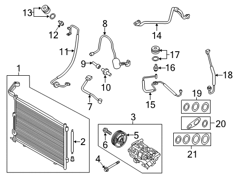 Ford HN1Z-19A566-A Reservoir - Vacuum