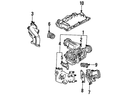 Ford E7AZ-9B989-AA Potentiometer - Engine Throttle