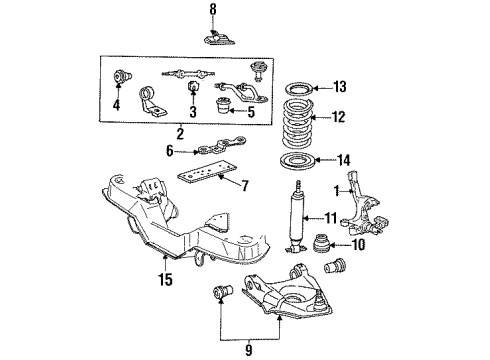 Ford E99Z-3068-A Bush - Front Suspension Arm