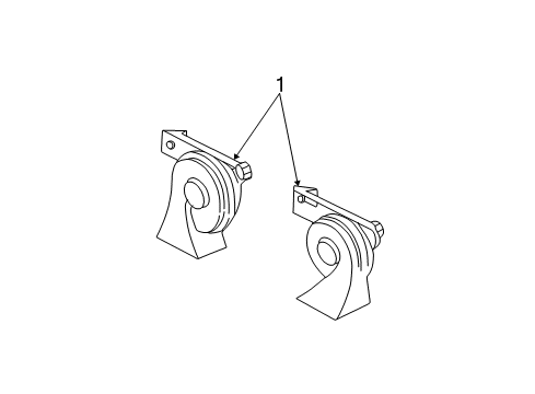 Ford 1S7Z-15K600-DD Module - Door Lock And Alarm