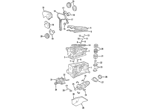 Ford XS7Z-6100-AA Piston And Connecting Rod Assy