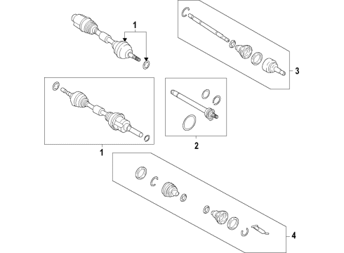 Ford LX6Z-3A329-Q SHAFT