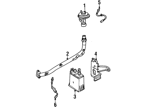 Ford XS4Z-9D477-DA Tube - EGR Valve To