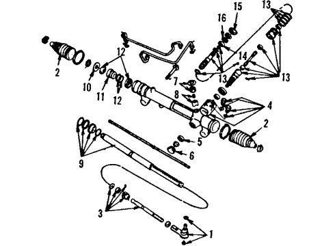 Ford E9SZ-3E501-A Kit - Seal