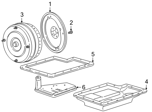 Ford 1C3Z-7V000-ERM Transmission Assembly