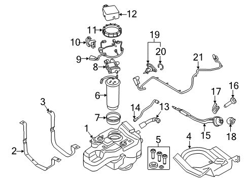 Ford GK4Z-5L227-C TANK - UREA