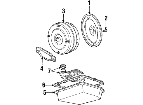 Ford 1W7Z-7V000-ARM Transmission Assembly