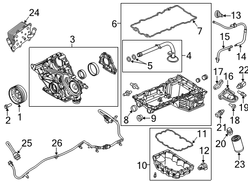 Ford BC3Z-12A650-CKK Module - Engine Control - EEC