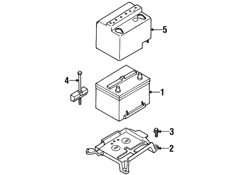 Ford F8CZ-14305-BA Alternator Wiring Assembly