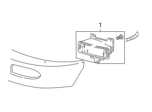 Ford 4L1Z-15200-AA Lamp Assembly