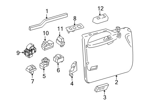 Ford 7C3Z-14529-AA Switch Assembly