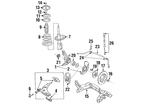 Ford F1CZ18198CA Insulator Shock Absorber