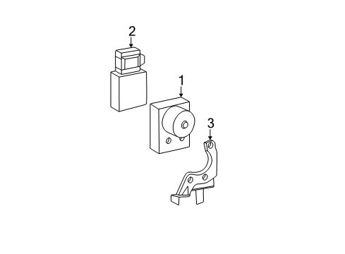 Ford 2M5Z-2M110-BB Modulator Valve