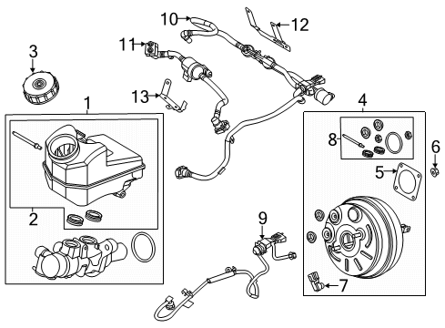 Ford HX7Z-2A451-D Vacuum Pump Assembly