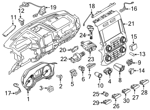 Ford FL3Z-2A635-G Cable Assy - Parking Brake