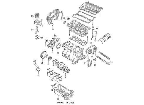 Ford E92Z7548B Bearing Assembly Clutch Release