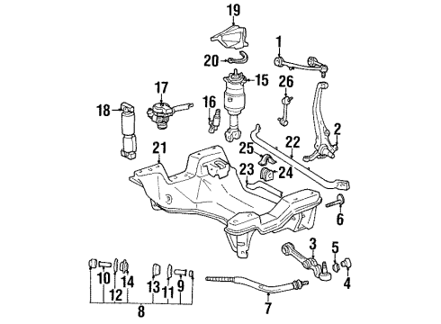 Ford F3LY-3078-A Arm Assembly - Front Suspension