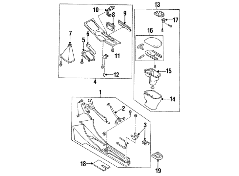 Ford F52Z6121990A Key Sub Set At Shiftlock