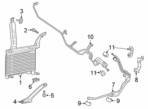 Ford FR3Z-7R081-G Tube Assembly