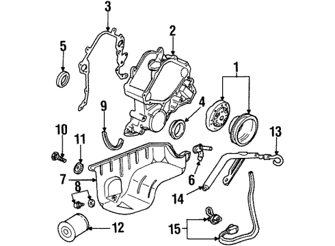 Ford E9SZ-12A112-A Stator Assembly