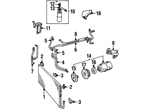 Ford F6OZ19835BA Tube Assembly