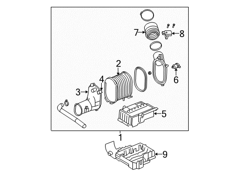 Ford 5C3Z-9647-BA Bracket