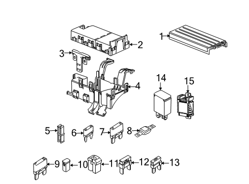 Ford 9E5Z-14290-EA Wiring Assembly