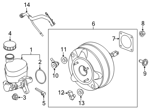 Ford KR3Z-7A512-A TUBE