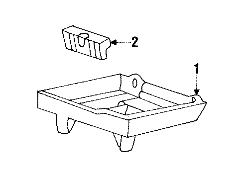 Ford F4ZZ14431A Cable Assembly