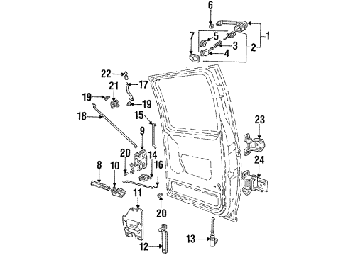 Ford E7TZ-3526594-A Actuator Assembly