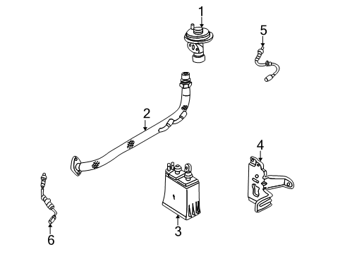 Ford 3S4Z-9C915-AD Valve Assembly