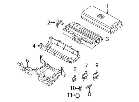 Ford 8L7Z-12A581-AA Wire Assembly