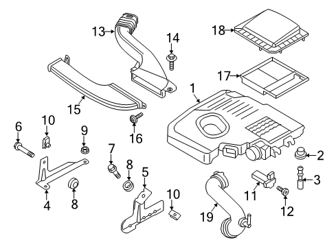 Ford DS7Z-9600-S CLEANER ASY - AIR