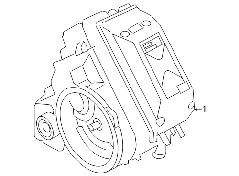 Ford 8L8Z-7000-BRM Automatic Transmission Assembly