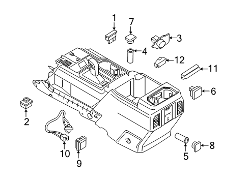 Ford JL1Z-7A195-A Transfer Case Assembly