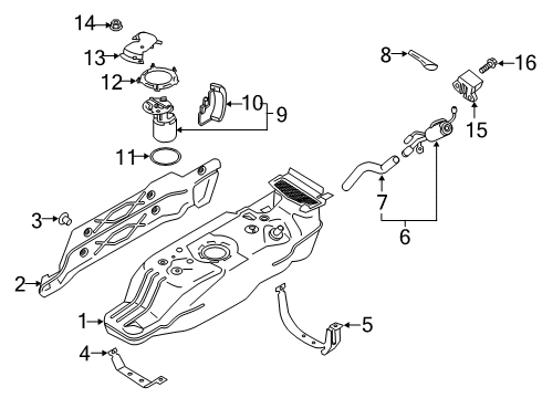 Ford KB3Z-9034-C PIPE - FUEL FILLER