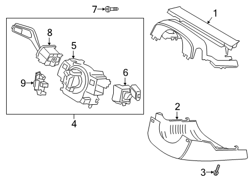 Ford LB5Z-11654-NB Headlamp Switch Ford LB5Z-11654-NB Headlamp Switch