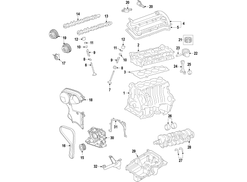 Ford BM5Z-6500-DADA Tappet - Valve